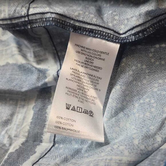 NWOT M By Anthropologie The Somerset maxi dress in Denim Light - Picture 8 of 12